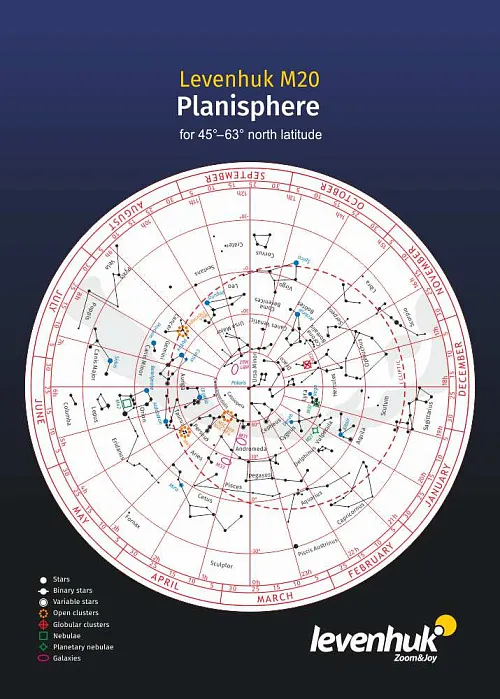 image Levenhuk M20 Large Planisphere,  1