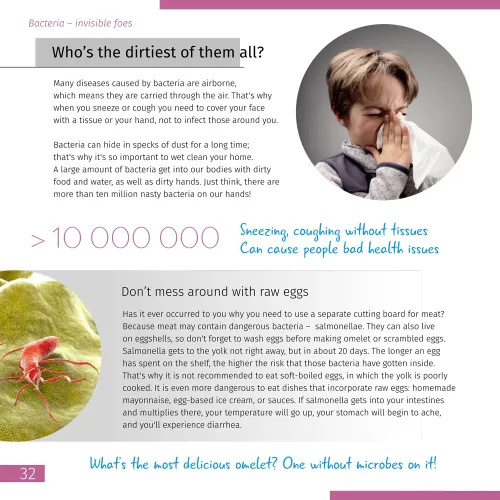 image Invisible World. Knowledge book. Hardcover,  6