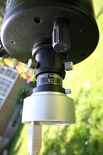 Levenhuk SkyMatic 127 GT MAK Review - the telescope camera mounting options for taking pictures of the Moon and planets