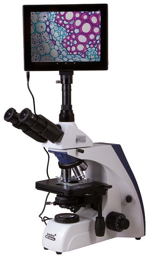 image Levenhuk MED D35T LCD Digital Trinocular Microscope
